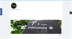 Desktop Screenshot of lesniczowka.art.pl