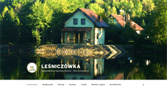 Desktop Screenshot of lesniczowka.com.pl